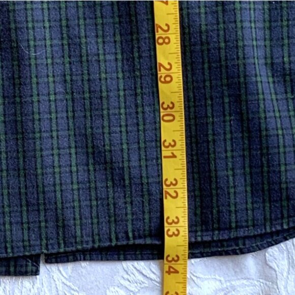 Men's Ralph Lauren Tilden Golf Shirt XXL/2XL Navy & Green Plaid Soft Excellent - Picture 7 of 7